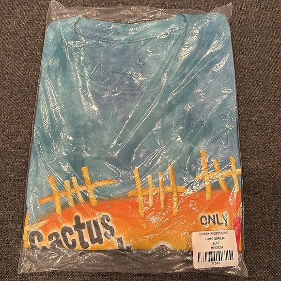 Travis Scott/Mcdonalds collab t shirt-Men medium - Picture 2 of 2